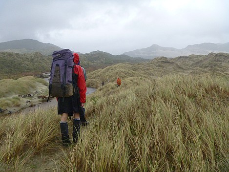 2019-11-09 17.54.51 P1000700 Jim - Brian and Simon heading up Duck Creek.jpeg: 4320x3240, 5011k (2019 Nov 09 17:54)