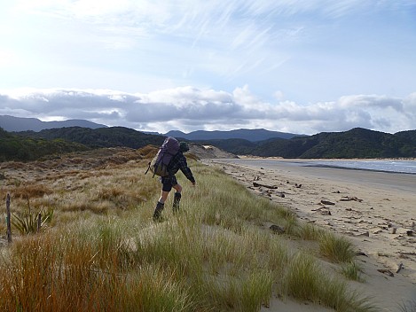 2019-11-11 08.01.15 P1000730 Jim - Brian on Doughboy Bay sandhills.jpeg: 4320x3240, 4834k (2019 Nov 11 08:01)