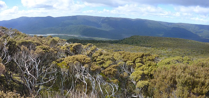 View through scrub back to Rakeahua valley
Photographer;&nbsp;Simon
2019-11-12&nbsp;10.38.20;&nbsp;Metadata time: '2019 Nov 12 10:38'
Original size:&nbsp;6,577 x 3,094; 22,013 kB;&nbsp;stitch
Filename: 2019-11-12 10.38.20 Panorama Simon - view through scrub back to Rakeahua valley_stitch.jpg