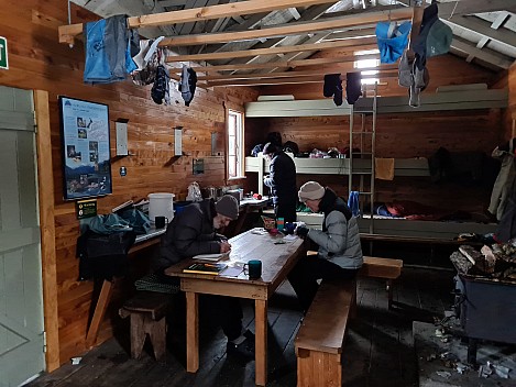 2022-08-02 15.03.34 S20 Simon - Brian, Alan, and Bruce inside Hurunui 3 Hut.jpeg: 4032x3024, 3181k (2022 Dec 11 15:03)