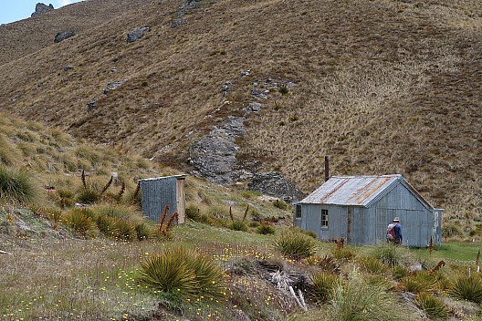Simon arriving at Deep Creek Hut
Photographer;&nbsp;Brian
2023-01-02&nbsp;13.44.23;&nbsp;Metadata time: '2023 Jan 02 13:44'
Original size:&nbsp;5,472 x 3,648; 12,640 kB
Filename: 2023-01-02 13.44.23 Brian -  Simon arriving at Deep Creek Hut.jpeg