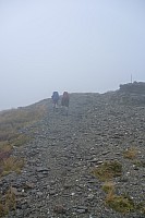 Mataketake Hut to Blue River Hut via tops, drive to Waita River at the south end of Haast-Paringa Cattle Track, tramp to Coppermine Creek Hut