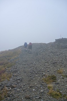 Simon and Brian on the Mataketake tops route in the cloud
Photographer;&nbsp;Philip
2023-04-20&nbsp;09.41.46;&nbsp;Metadata time: '2023 Apr 20 09:41'
Original size:&nbsp;2,880 x 4,320; 4,301 kB
Filename: 2023-04-20 09.41.46 P1070145 Philip - Simon and Brian on the Mataketake tops route in the cloud.jpeg