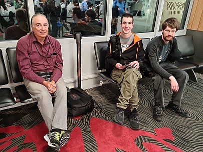 Jim, Adrian, and Kevin in the Auckland departure lounge
Photo: Simon
2024-03-01 05.44.44; '2024 Mar 01 05:44'
Original size: 8,688 x 6,516; 7,595 kB; cr
2024-03-01 05.44.44 S20+ Simon - Jim, Adrian, and Kevin in the Auckland departure lounge_cr.jpg