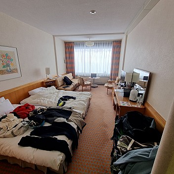 Prince Hotel East room
Photographer;&nbsp;Jim
2024-03-02&nbsp;09.26.41;&nbsp;Metadata time: '2024 Mar 02 13:26'
Original size:&nbsp;2,992 x 2,992; 2,405 kB
Filename: 2024-03-02 09.26.41 S21FE+ Jim - Prince Hotel East room.jpeg