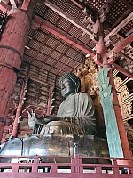 Ōsaka markets, visit to Nara
Vairocana Buddha
Photo: Simon
2024-03-14 16.15.11; '2024 Mar 14 16:15'
Original size: 6,928 x 9,248; 8,418 kB
2024-03-14 16.15.11 S20+ Simon - Vairocana Buddha.jpeg