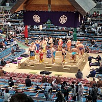 Kuromon market, Ōsaka Castle, Sumo Wrestling and Edion Arean\, Dōtonburi
Meet next rank of competitors
Photo: Jim
2024-03-15 14.17.00; '2024 Mar 15 14:17'
Original size: 2,992 x 2,992; 3,203 kB
2024-03-15 14.17.00 S21FE+ Jim - Meet next rank of competitors.jpeg