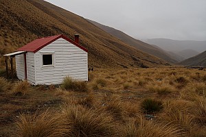 Simon and Philip arriving at Otamatapaio Hut
Photographer;&nbsp;Brian
2024-10-02&nbsp;16.27.18;&nbsp;Metadata time: '2024 Oct 02 16:27'
Original size:&nbsp;5,472 x 3,648; 9,003 kB
Filename: 2024-10-02 16.27.18 IMG_1242 Brian - Simon and Philip arriving at Otamatapaio Hut.jpeg